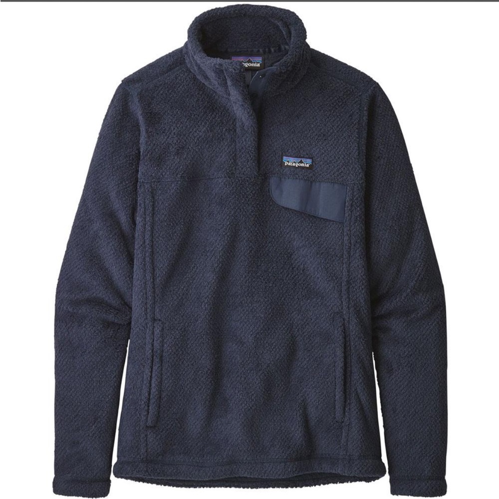 Patagonia Women’s ReTool Snap-T Fleece Pullover Navy Blue
